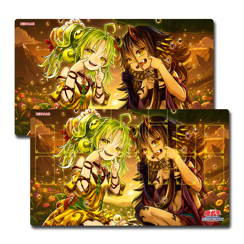 Door Mat Blank - แผ่นรองเล่นการ์ดยูกิโอ แทรปทริกซ์ ยูกิโอ! แผ่นรองเล่นการ์ด TCG OCG