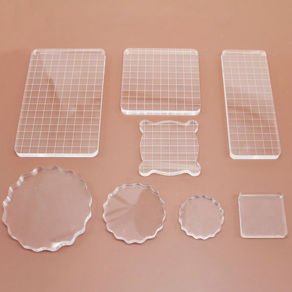 อะคริลิคใสแสตมป์บล็อกใช้ CLEAR - Photo Acrylic Block บทวิจารณ์และราคา