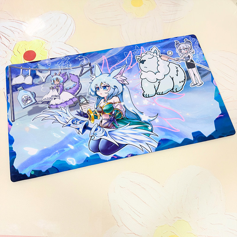 แผ่นรองเล่นเกม Yu-Gi-Oh! Laund - Door Mat Blank บทวิจารณ์และราคา