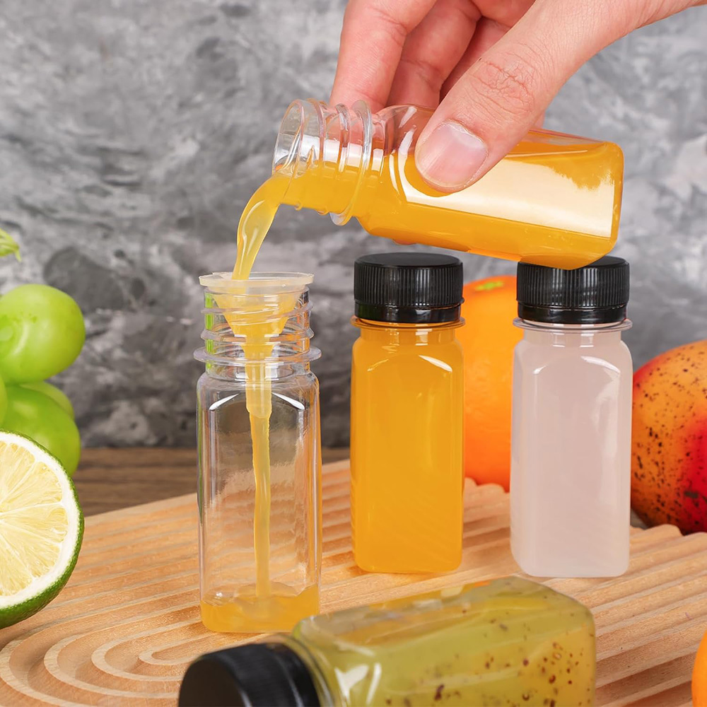 2oz Shot ขวดพร้อมหมวก,ขวดน้ําผ - Water Bottle Blank บทวิจารณ์และราคา